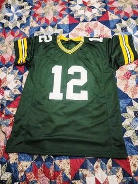 Green Bay Packers Aaron Rodgers #12 NFL Jersey Green - Men's XXL